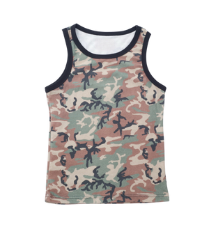 Waffle Vest in Camo